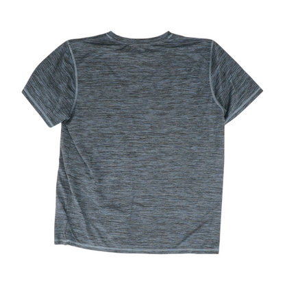 Navy Print Active T-Shirt