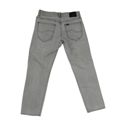 Gray Straight Jeans
