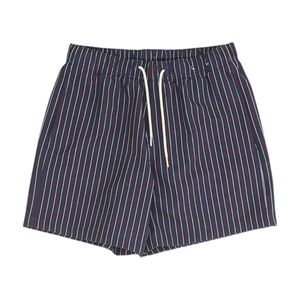 Navy Striped Swim Bottom