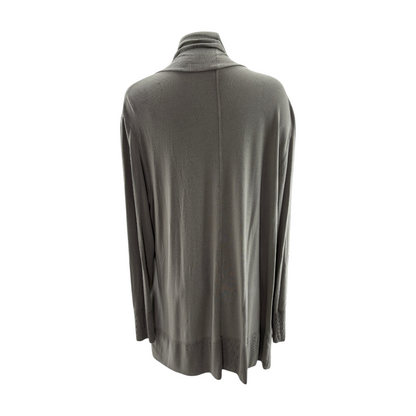 Gray Plus Cardigan Sweater
