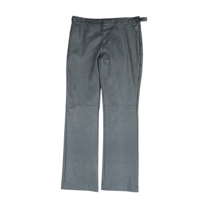 Gray Animal Print Pants