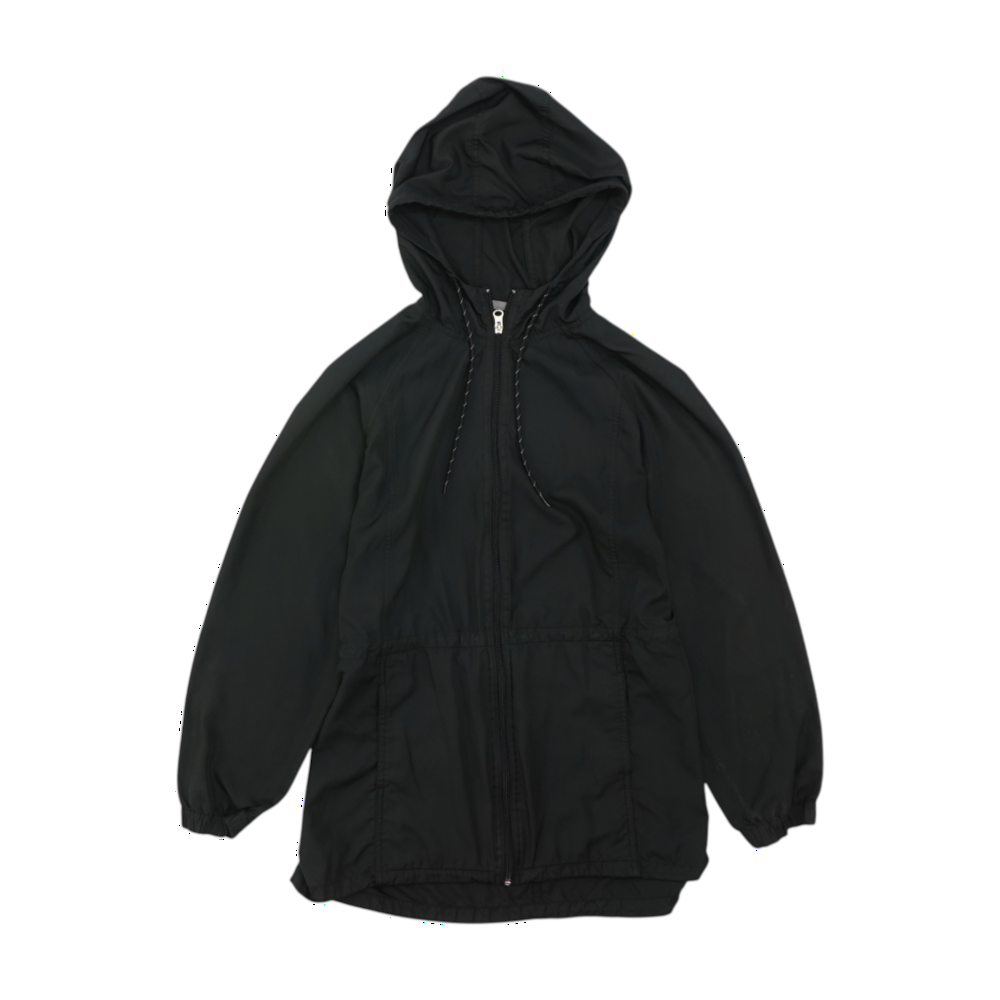 Black Solid Active Jacket