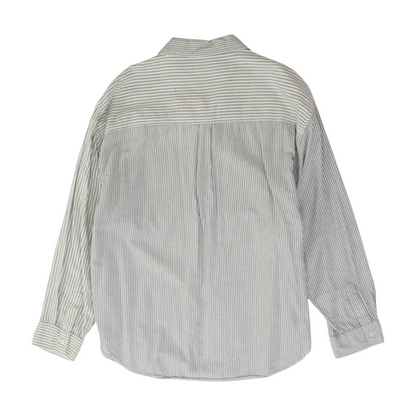 White Striped Button Down