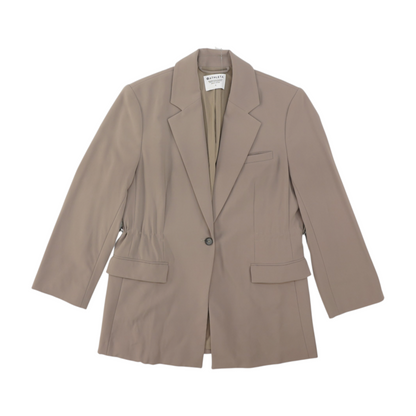 Tan Solid Blazer