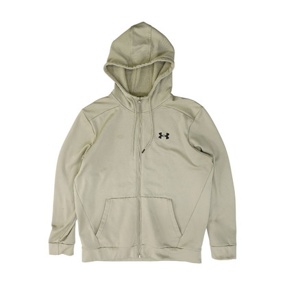 Beige Solid Active Jacket