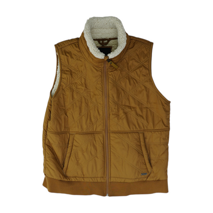 Brown Solid Vest