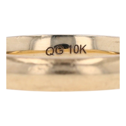 10K Yellow Gold Band Ring