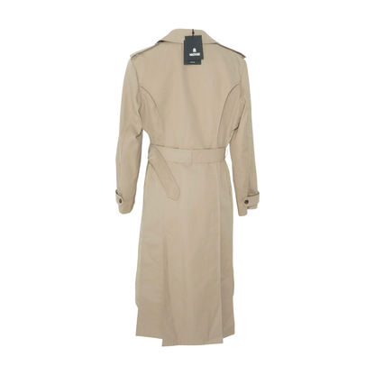 Tan Astrid Insulated Trench Coat