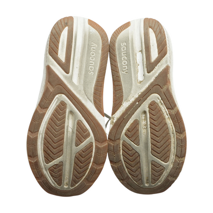Beige Low-Top Athletic Shoes