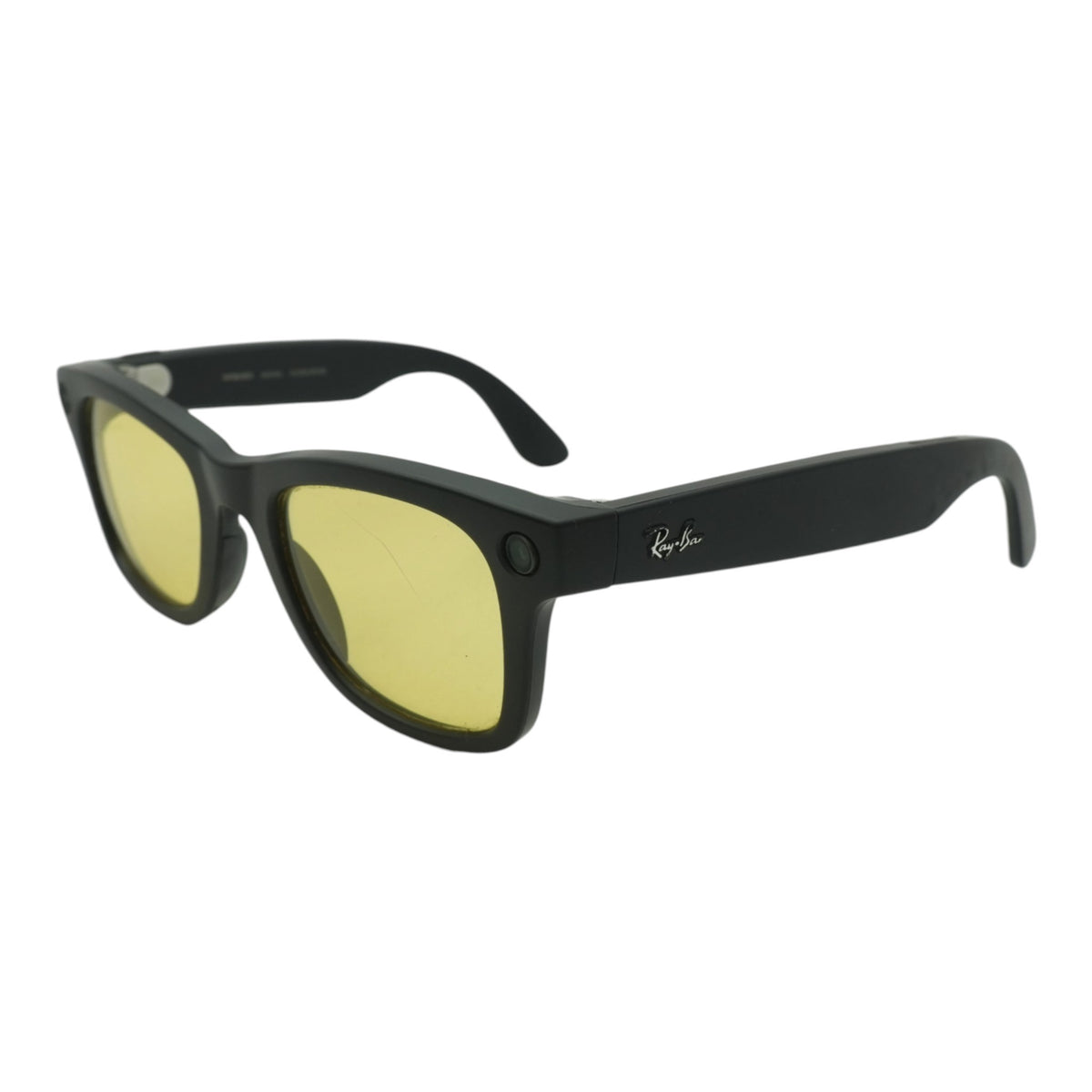 Black Wayfarer Smart Glasses