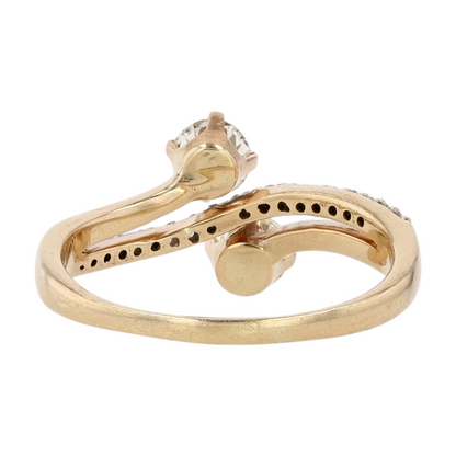 3/4 ctw 10K Yellow Gold Diamond Fashion Ring