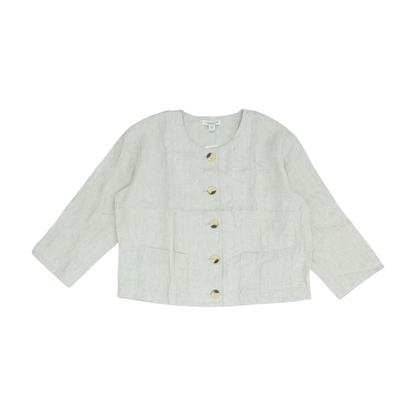 Gray Button Down