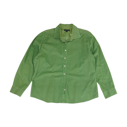 Green Long Sleeve Button Down