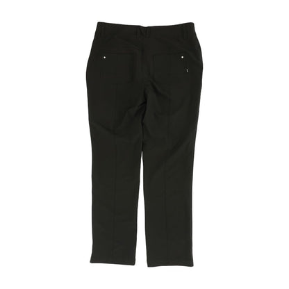 Black Solid Pants