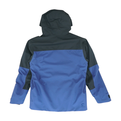 Blue Color Block Jacket