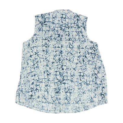Blue Print Button Down