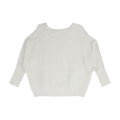 Beige Plus Pullover Sweater