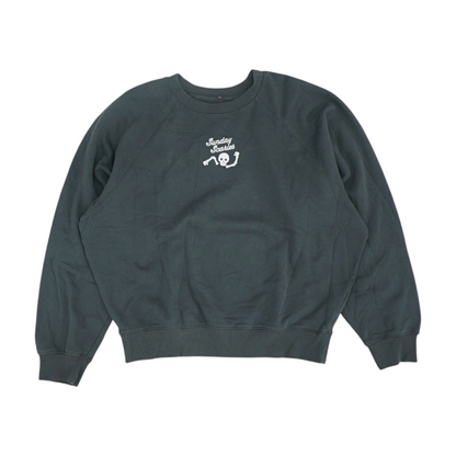 Gray Tall Solid Sweatshirt Pullover