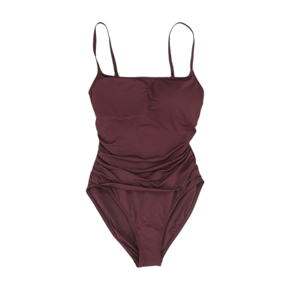 Burgundy One-Piece