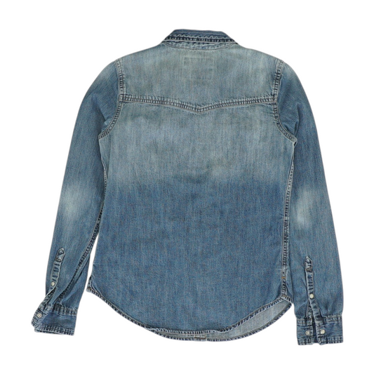 Hover Blue Button Down