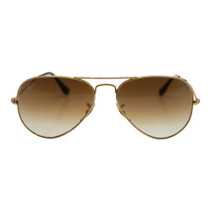 Gold Aviator Sunglasses
