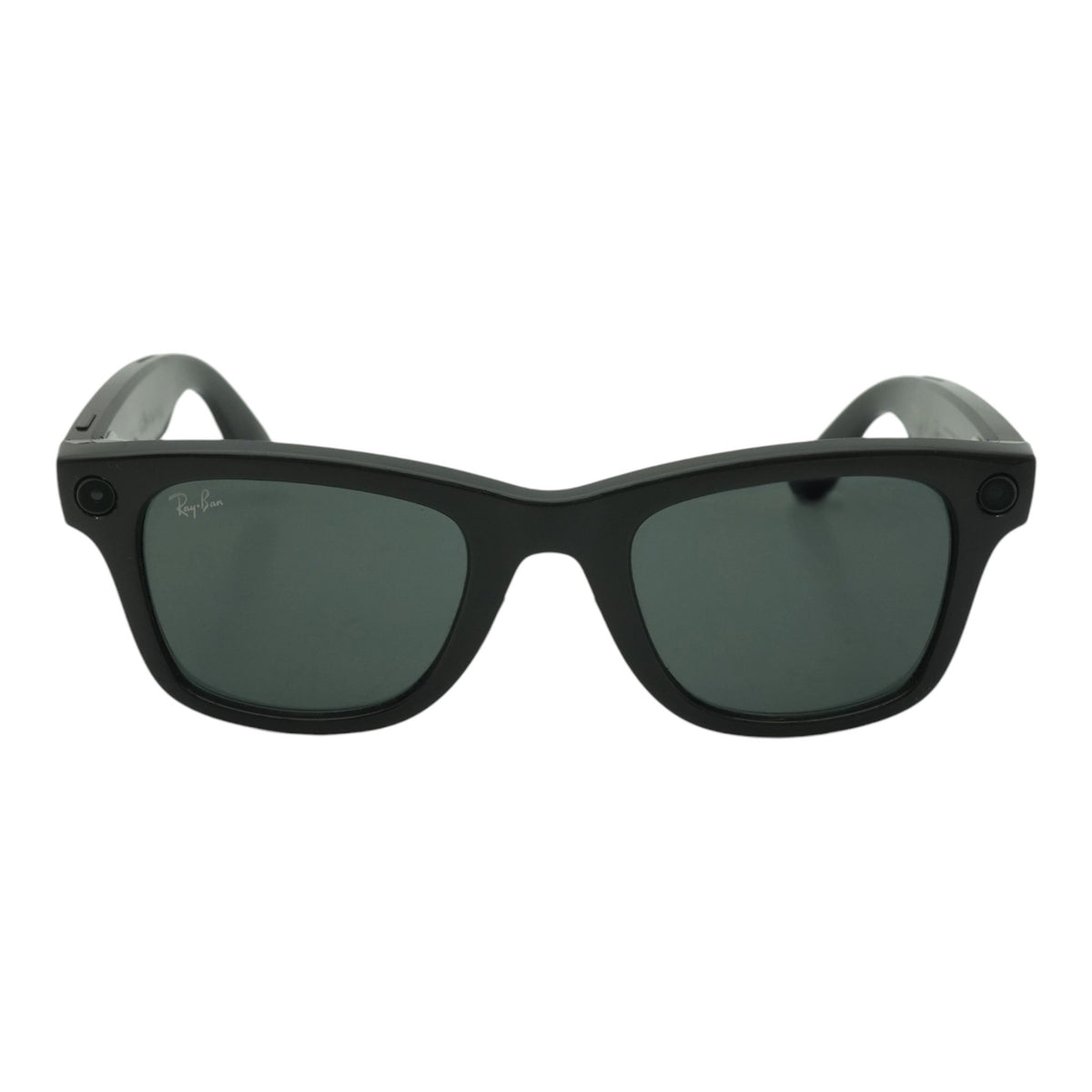 Black Wayfarer Smart Glasses