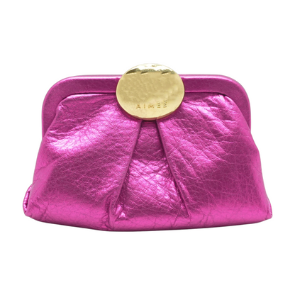 Magenta Card Case Wallet