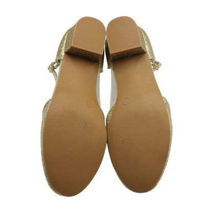 Gold Sandals Shoes