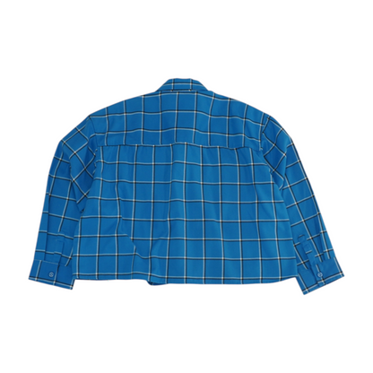 Blue Check Flannel Button Down