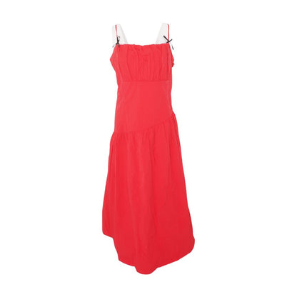 Red Plus Midi Dress