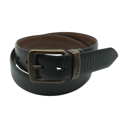 Brown Reversible Faux Leather Belt