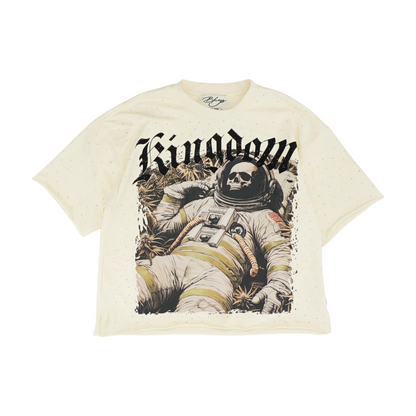 Beige Solid T-Shirt