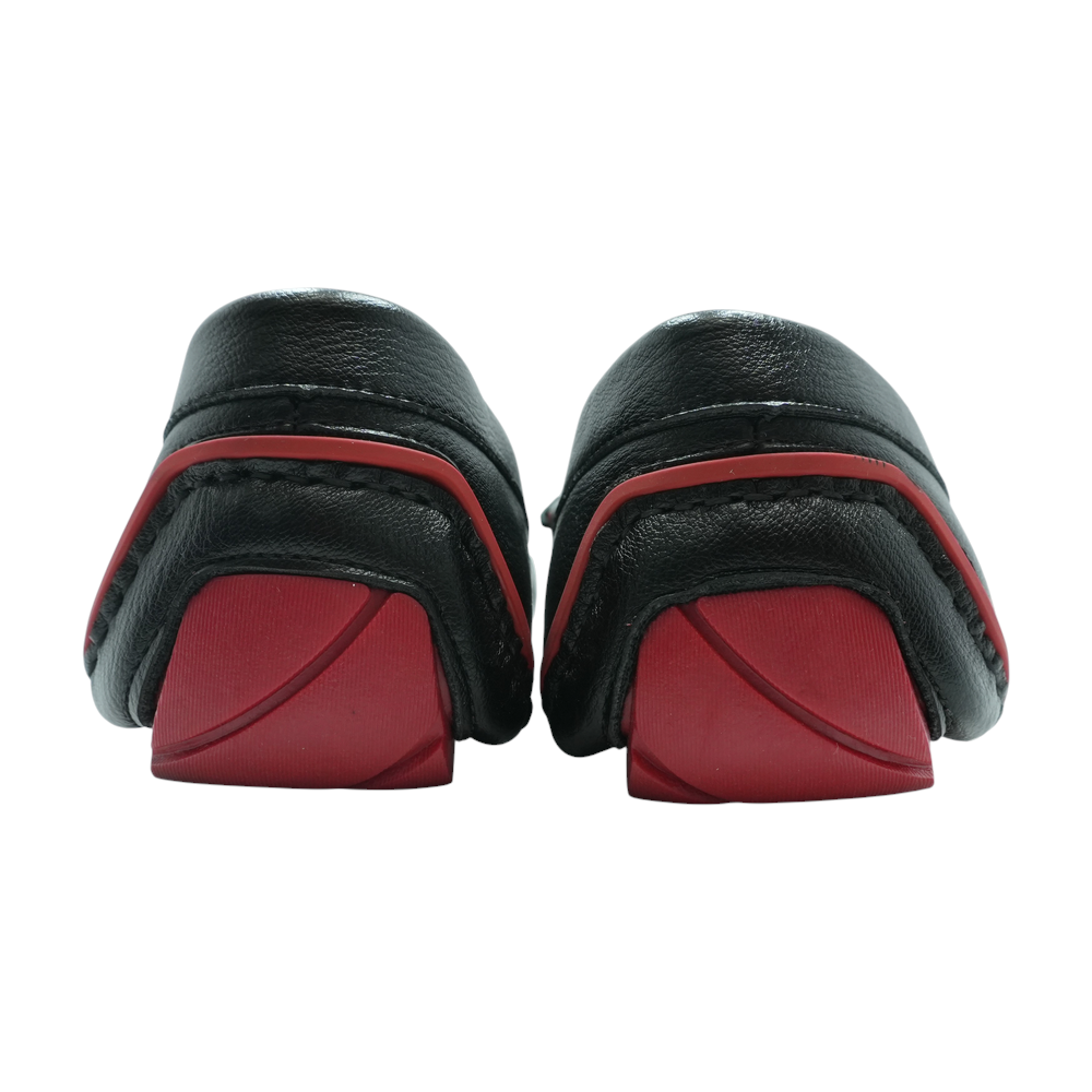 Black Slip-On Casual Shoes