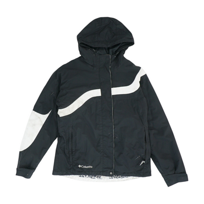 Vintage Black Color Block Jacket