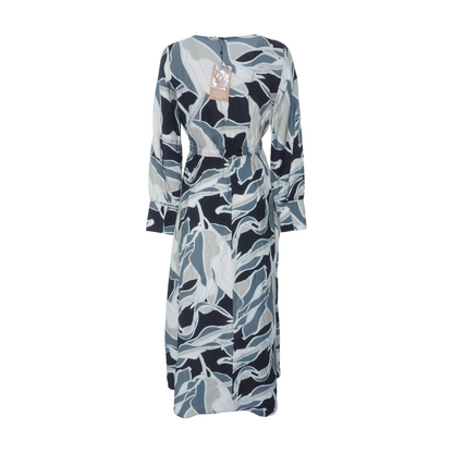 Multi Print Maxi Dress