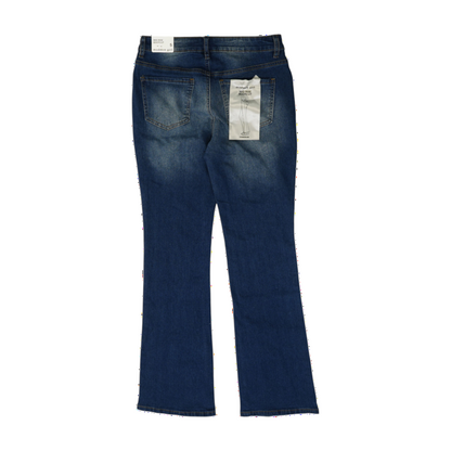 Blue Bootcut Jeans