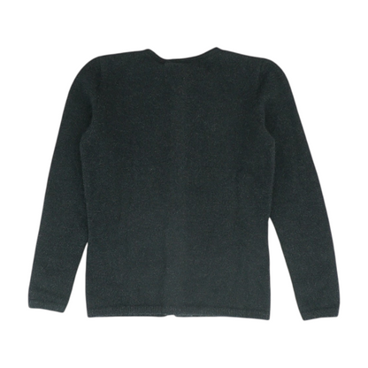 Black Cardigan Sweater