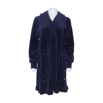 Navy Solid Robe
