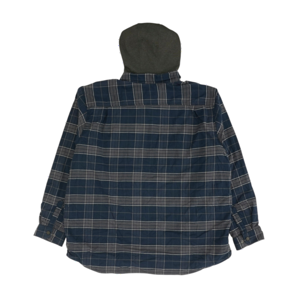 Navy Plaid Jacket
