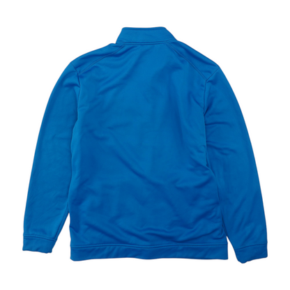 Blue Solid Active Jacket