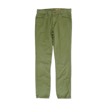 Green 5-Pocket Pants