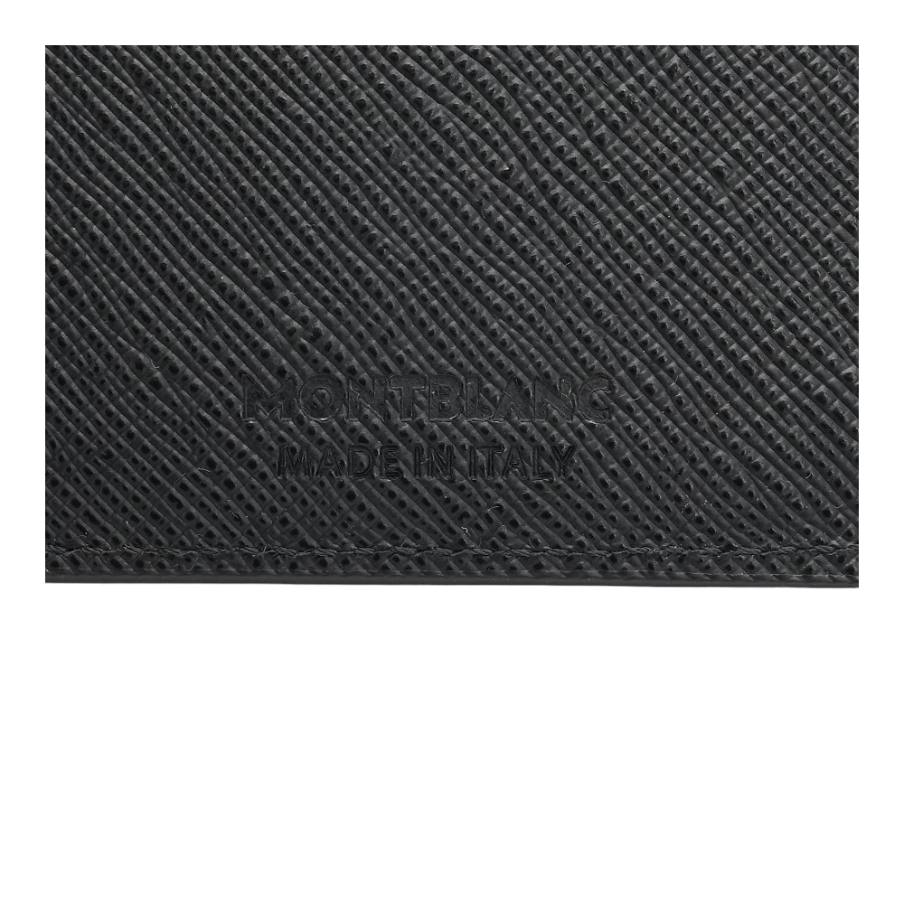 Black Sartorial Passport Holder