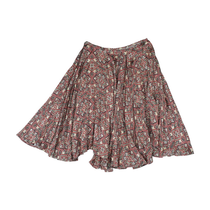 Multi Print Midi Skirt