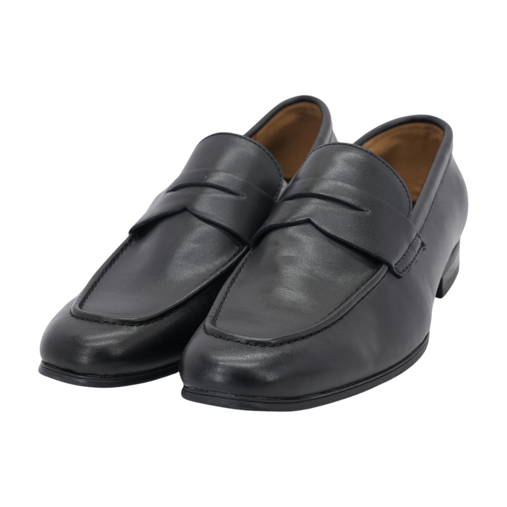 Black Slip-On Dress Shoes