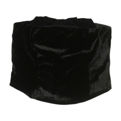 Black Cropped Blouse