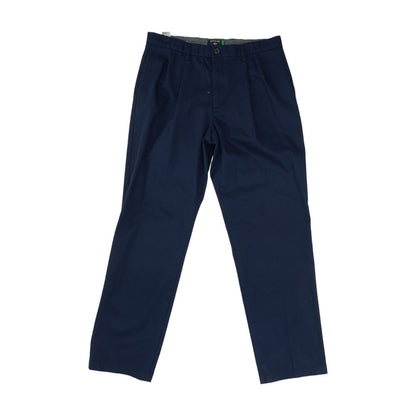 Navy Solid Chino Pants