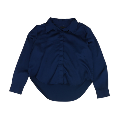 Navy Button Down