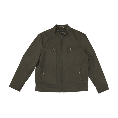 Gray Solid Jacket