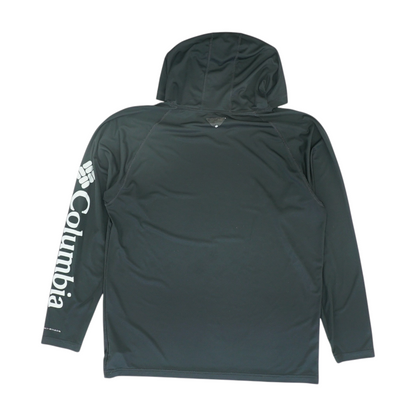 Black Solid Hoodie Pullover