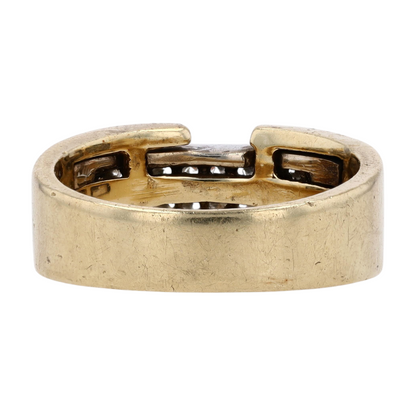 1/5 ctw 14K Two-Tone Gold Diamond Band